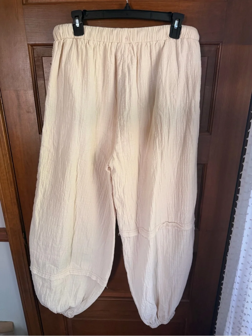 POL CREAM GAUZE STUDDED SWEATPANTS - Picture 10 of 10